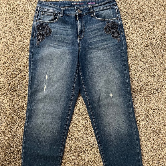 STYLE & CO DEMIN BOYFRIEND JEANS - Picture 1 of 4